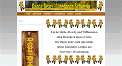 Desktop Screenshot of linedance-bears-schwerin.de